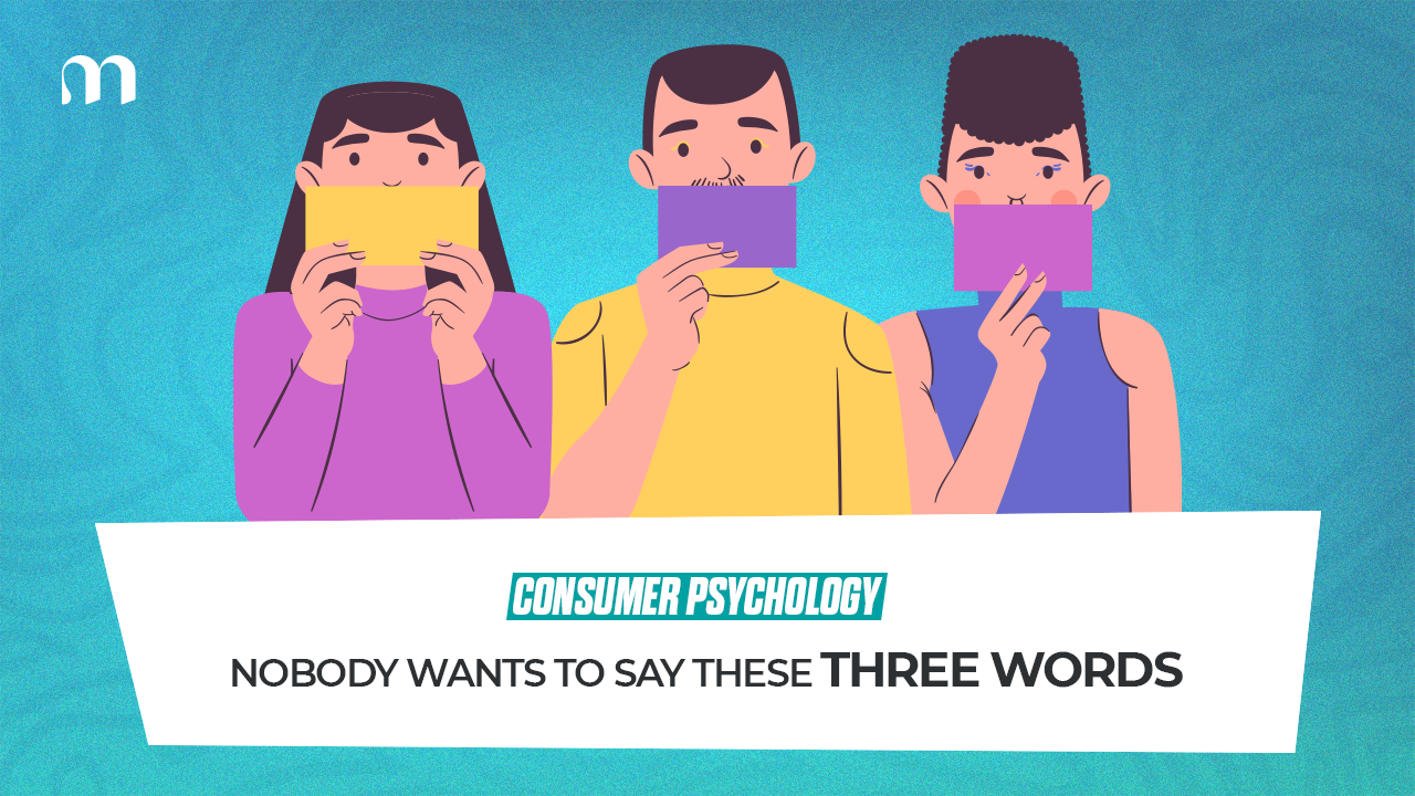 No Body Wants to sat these three words